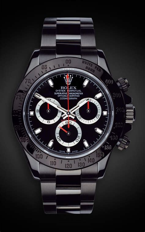 rolex daytona black color|black Rolex daytona for sale.